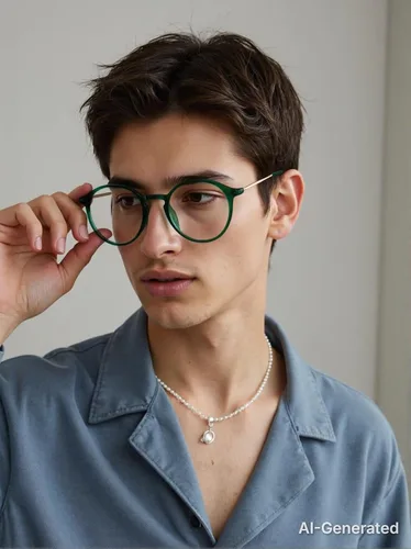Vista 2 de VISOONE Round Lightweight Blue Light Blocking Glasses Women Men Fashion Cute Thin Eyewear Niko