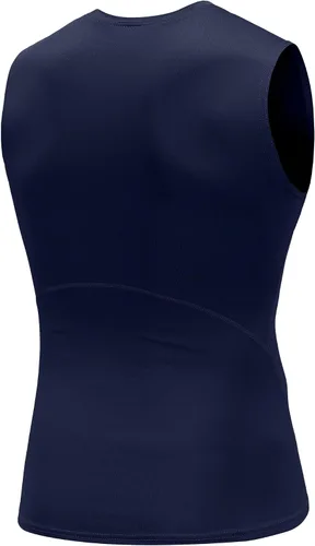 Vista 4 de Holure Paquete de 5 camisetas de compresión sin mangas para hombre camiseta atlética para fisicoculturismo