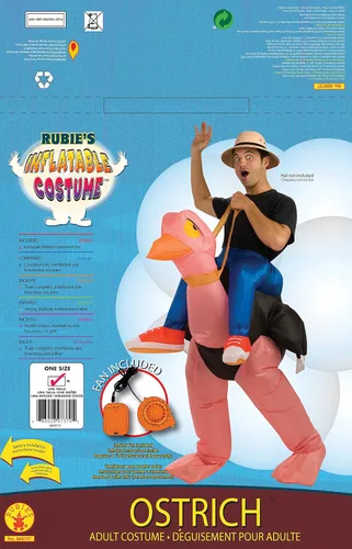 Vista 2 de Rubie's - Avestruz inflable para adultos