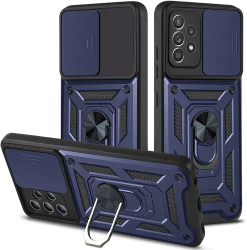 Vista 20 de Compatible con Tecno Pova Neo 2 Bracket Shell, con cubierta deslizante para lente de cámara compatible con Tecno Pova Neo 2 LG6n Case Negro
