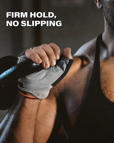 Vista 3 de VINSGUIR Guantes de entrenamiento para mujeres y hombres, guantes de levantamiento de pesas transpirables para ejercicio de gimnasio, fitness