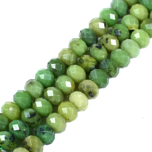 Vista 15 de 7 chakras piedras preciosas de 0.236 in de piedras preciosas facetadas Rondelle sueltas cuentas para hacer joyas DIY cuentas de 16 pulgadas