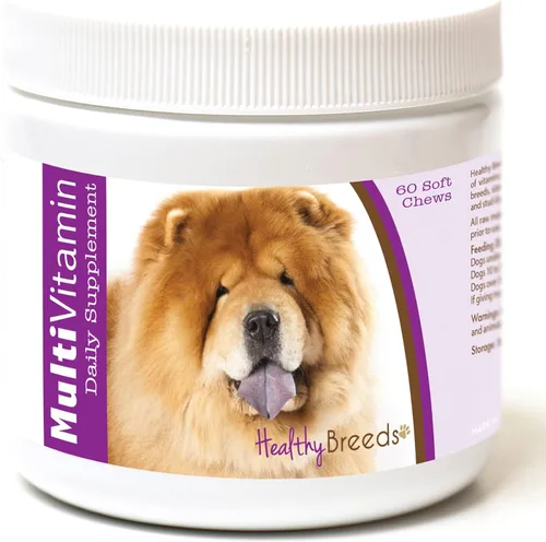 Vista 101 de Healthy Breeds Affenpinscher - Masticables blandos multivitamínicos, 60