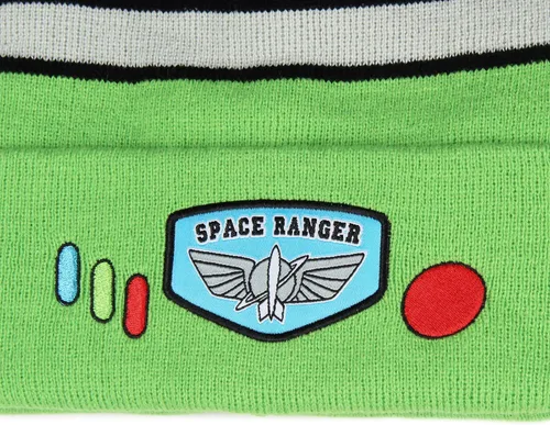 Vista 3 de Disney Toy Story Space Ranger Buzz Lightyear - Gorro de punto, multicolor, Multi colorido