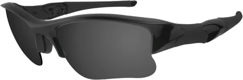 Vista 2 de Dynamix Lentes de repuesto polarizadas para Oakley Flak Jacket XLJ Fácil de instalar Ajuste perfecto Negro sólido