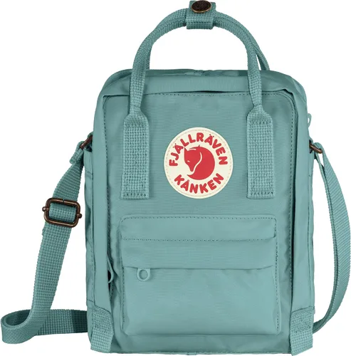 Vista 19 de Fjallraven Kanken - Bolsa cruzada cruzada, compacta y ligera, para viajes y transporte diario (Apple Mint)