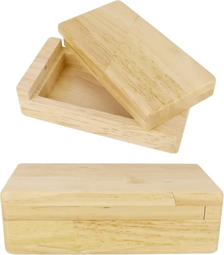 Vista 7 de Caja de Rompecabezas Imposible, Caja Secreta de Dinero, Mini Caja de Rompecabezas 3D, Cajas de Tarjetas de Efectivo Sorpresa, Caja Mágica de Madera
