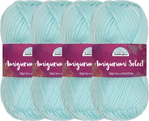 Vista 17 de JubileeYarn Amigurumi Select - Hilo acrílico DK - Begonia - 4 madejas