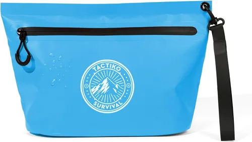 Vista 19 de Tactiko - Paquete de 3 bolsas resistentes al agua con cremallera, para guardar todos los organizadores para bolsas secas, bolsas de viaje