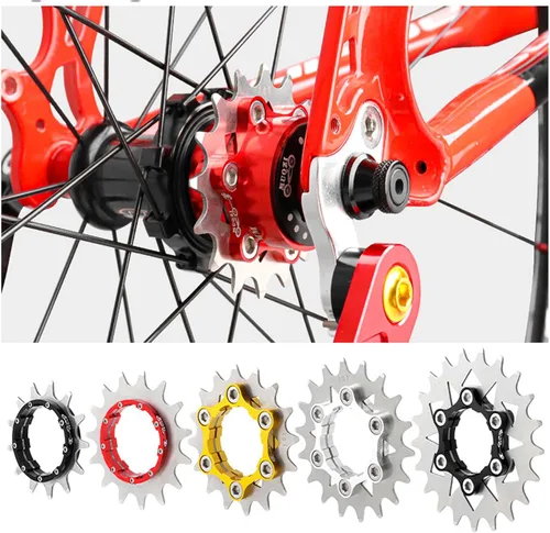 Vista 8 de Kit de conversión de velocidad única para bicicleta 12T13T/14T/15T/16T/17T/18T/19T/20T/21T/22T Cassette de una sola velocidad y espaciadores