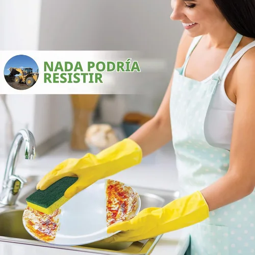 Vista 6 de SCRUBIT Esponja exfoliante resistente, hecha de celulosa resistente, respetuosa con el medio ambiente, dura meses de limpieza de cocina resistente