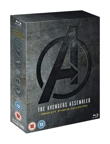 Vista 2 de Avengers 1-4 Complete Boxset Blu-ray 2019 Region Free