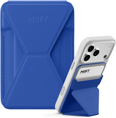 Vista 12 de MOFT Soporte magnético para cartera compatible con iPhone 17/16/15/14/13/12, ajuste de ángulo y soporte de teléfono compatible con MOVAS Magsafe