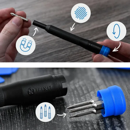 Vista 6 de iFixit Essential Electronics Toolkit - PC, computadora portátil, kit de reparación de teléfono