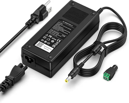 Vista 9 de Cable de alimentación con adaptador de CA de 12 V Compatible with EC Series, 35" 32" 30" 27" 24" 22" 20" 19" 15" 13.5", E225W E205W E248W Models