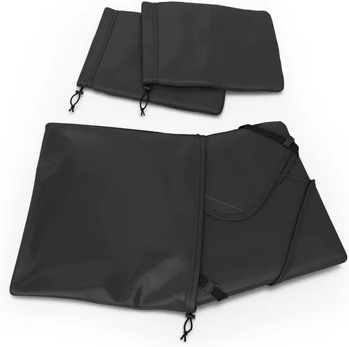 Vista 2 de Autotech Park Cubierta de parabrisas de nieve compatible con Jeep Grand Cherokee 2011-2022, cubierta de parabrisas de ajuste personalizado