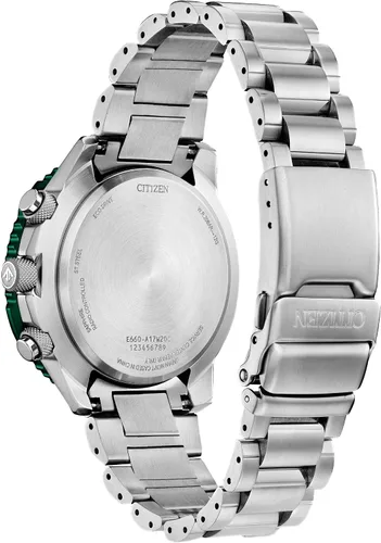 Vista 3 de Citizen Men's Promaster Air Eco-Drive Pilot Chronograph Watch, Atomic Timekeeping Technology, 1224 Hour Time, Power Reserve Indicator, Luminous