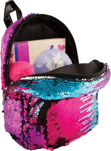 Vista 4 de Style.Lab 76611 de Fashion Angels Magic - Mini mochila con lentejuelas, multicolor y plateado