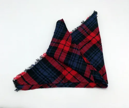 Vista 72 de Wander Agio - Bufanda envolvente con diseño a cuadros o triangular para mujer, cálida y larga, de punto, sensación de cachemira, chal