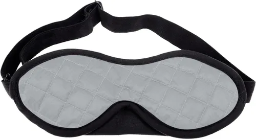Vista 9 de Sea to Summit TravellingLight - Máscara de viaje para dormir, color azul atolón Quilted Cordura nylon travel sleep mask with a soft microfiber