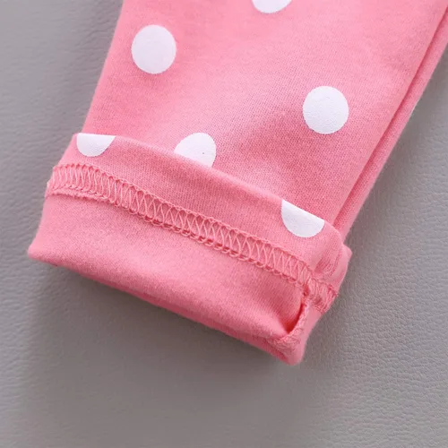 Vista 7 de Baby Girl Clothes, 3 Pieces Long Sleeved Cute Toddler Infant Outfits Kids Tops and Pants Set