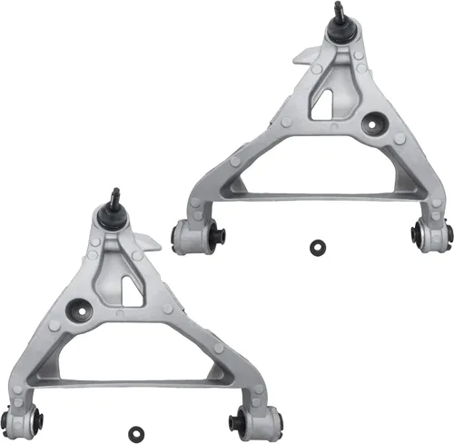 Vista 101 de Detroit Axle - 2 brazos de control delanteros para Volvo S60 V70 01-07, juego de 2 brazos de control inferiores 2001 2002 2003 2004 2005 2006 2007