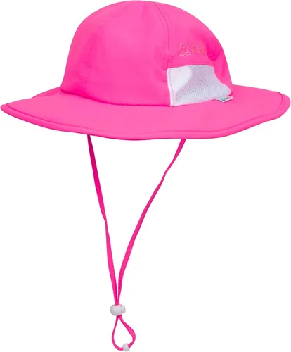 Vista 11 de SwimZip, sombrero unisex para niños, ala ancha, protección solar FPS 50, ajustable. Aguamarina