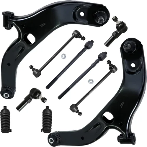 Vista 216 de Detroit Axle - Kit de suspensión frontal de 10 piezas para Dodge Avenger 2008-2014, Chrysler Sebring 2007-2010, 2 brazos de control inferiores, 2