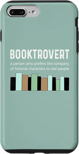 Vista 12 de Booktrovert Book Lover Book Worm Reading Nerd Bookshelf Case for iPhone 17