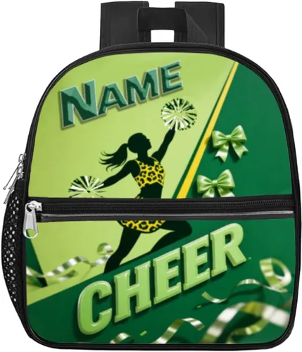 Vista 16 de Mochila transparente personalizada para niñas, mochila escolar de porristas de 12 x 6 x 12 pulgadas para mujeres, niños, adolescentes
