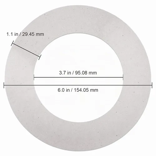 Vista 3 de Beauticom (50 piezas) calentador de cera universal collar protector anillo para lata de cera de 14 oz Round