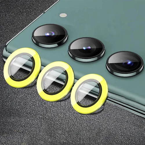 Vista 49 de Compatible con iPhone 11 Pro/11Pro Max/12 Pro Luminous Camera Lens Protector Ultra Thin Película de vidrio templado Protector de pantalla de cámara