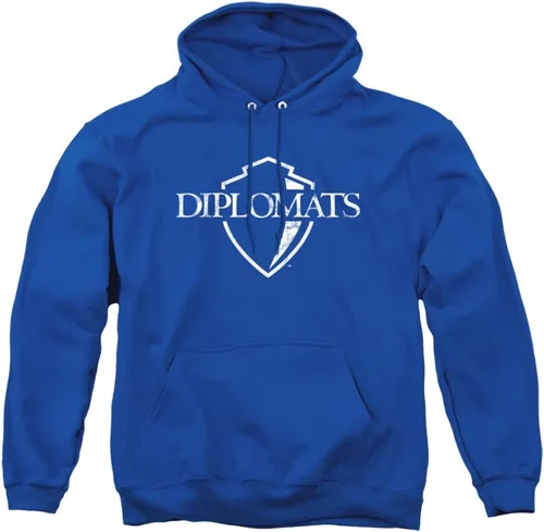 Vista 73 de Distressed College Primary Logo Adult Pullover Hoodie Collection 1 Universidad Estatal de Albany