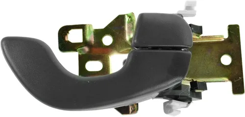 Vista 13 de TRQ Manija Interior de Puerta del Lado del Pasajero Negra Compatible con Ford Bronco 1987-1996 F-150 1987-1997 F-250 1997 F-250 HD F-350