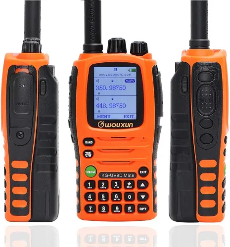 Vista 2 de Wouxun KG-UV9D Mate 7 Banda Aire Banda 10W Powerfrul 3200mAh Radio bidireccional