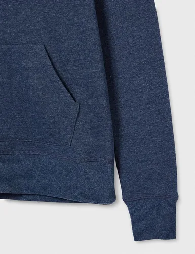 Vista 4 de Tienda Essentials - Sudadera con capucha de vellón de tela de toalla para mujer (disponible en tallas extragrandes)