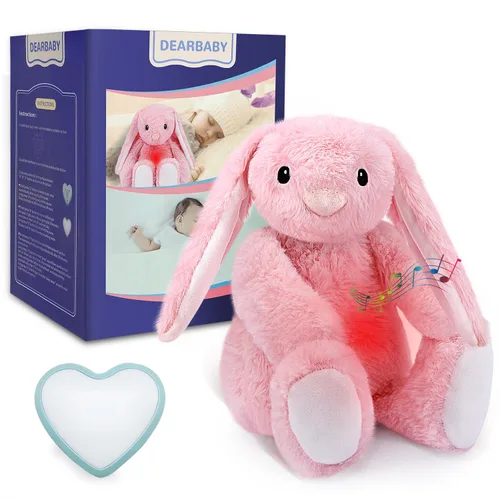 Vista 11 de DEARBABY Mamá Sosegón para Bebé, Juguetes Esenciales para Recién Nacidos de 0 a 6 Meses, Máquina de Sonido para Niña para Navidad para Guardería