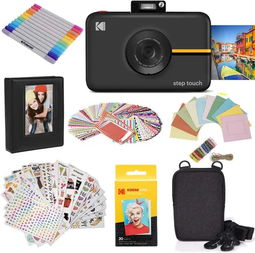 Vista 9 de Kodak Step Touch Cámara digital de 13 MP e impresora instantánea con pantalla táctil LCD de 3.5, video HD de 1080p - Suite de edición, Bluetooth
