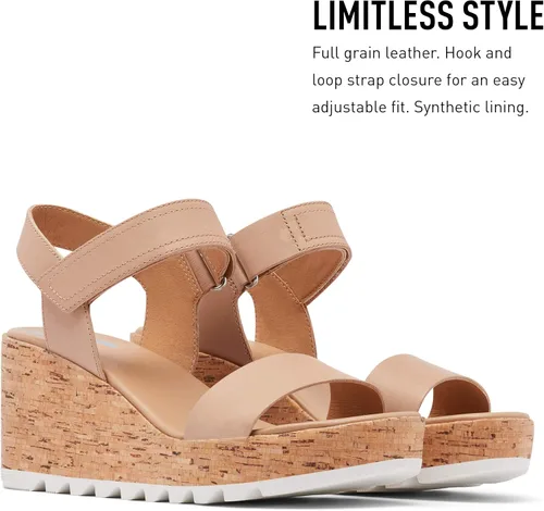 Vista 2 de Sorel Sandalias Cameron de cuña para mujer