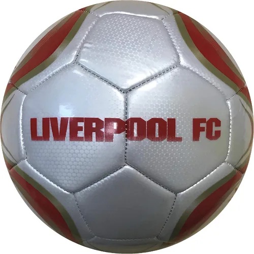 Vista 2 de Icon Sports Balón de fútbol con licencia oficial del Liverpool FC de PVC no tóxico, tamaño 5