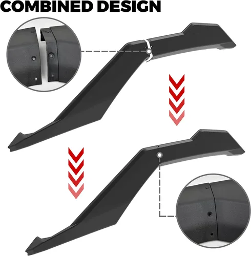 Vista 2 de SAUTVS Deflector de guardabarros para Can-Am Maverick X3 / MAX 2017-2026