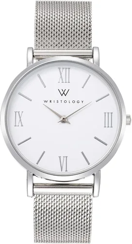 Vista 11 de Wristology Easy Change Band Large Face Roman Numerals Boyfriend Womens Watch - Interchangeable Strap - Large Easy to Read Analog Dial Unisex