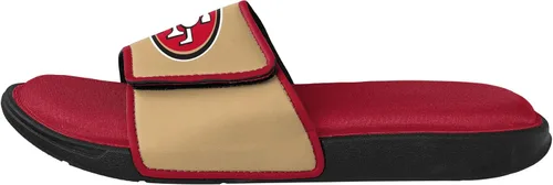 Vista 2 de FOCO Sandalias deportivas de espuma para ducha con logotipo de equipo de la NFL para hombre