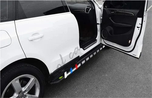 Vista 2 de Estribos de aluminio Estribos laterales Barras Nerf para Nissan X-Trail Rogue 2014-2019