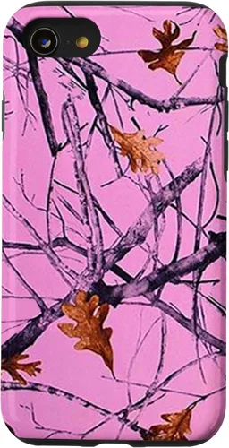 Vista 18 de Country Pink Hunting Hunter Camo Pattern Mossy Tree Oak Girl Case for iPhone 16