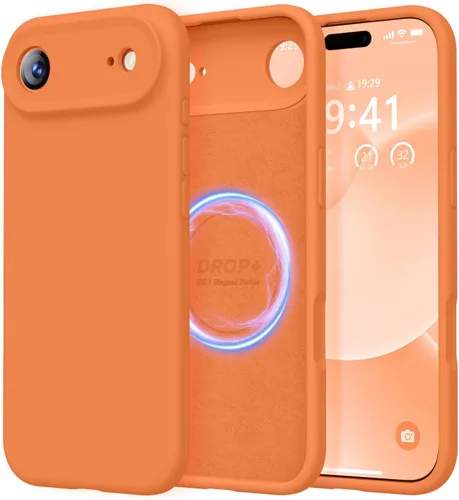 Vista 485 de LOVE 3000 Diseñada para Funda iPhone Air, Silicona Premium [Compatible con Magsafe][Forro de Microfibra Suave Anti-Rayones] Funda Protectora