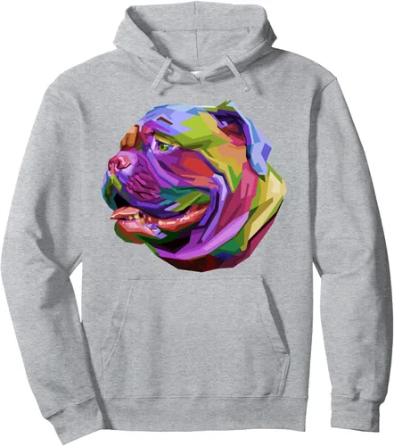Vista 3 de Sudadera con capucha para dueños de perros, diseño de Bulldog Británico Inglés, Negro, S