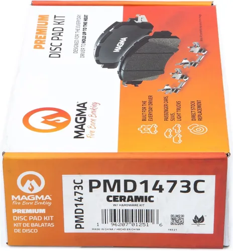 Vista 5 de MAGMA Premium PMD1473C Pastillas de freno de cerámica, traseras