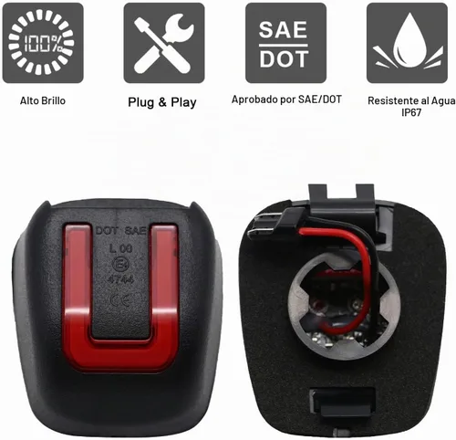 Vista 7 de Luces LED de matrícula compatibles con Frontier 2007-2019, para Titan/Xterra 2007-2015, Armada 2008-2015, para Equator 2009-2012 18 SMD 6500K luces