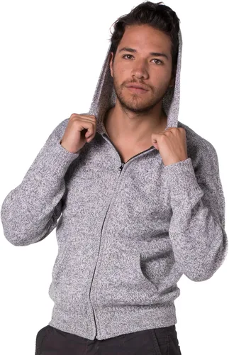 Vista 3 de Gamboa Alpaca Sweater for Men Wool Hoodies for Men Alpaca Hoodie Mens Wool Sweater Hooded Cardigan Alpaca Sweater